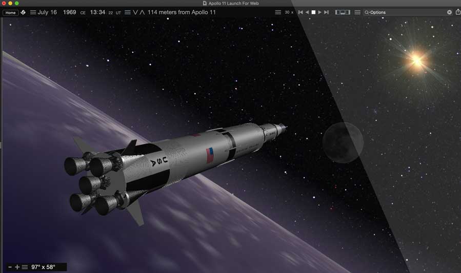 starry night telescope control